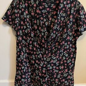 Women’s floral Rag & Bone blouse